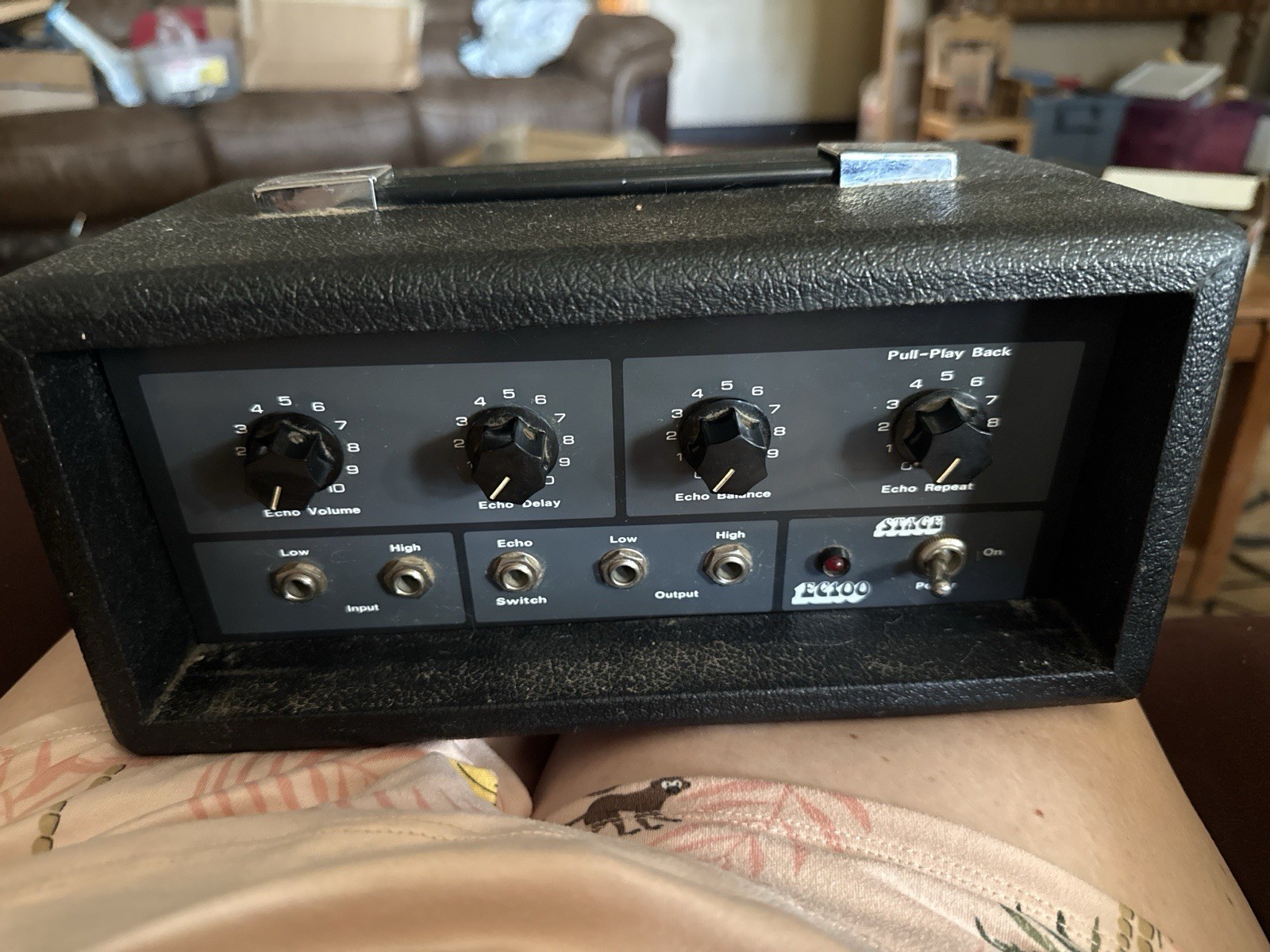 Unicord EC-100 Analog Echo Single-Effect Processor 1/4" I/O Hi/Lo In/Out