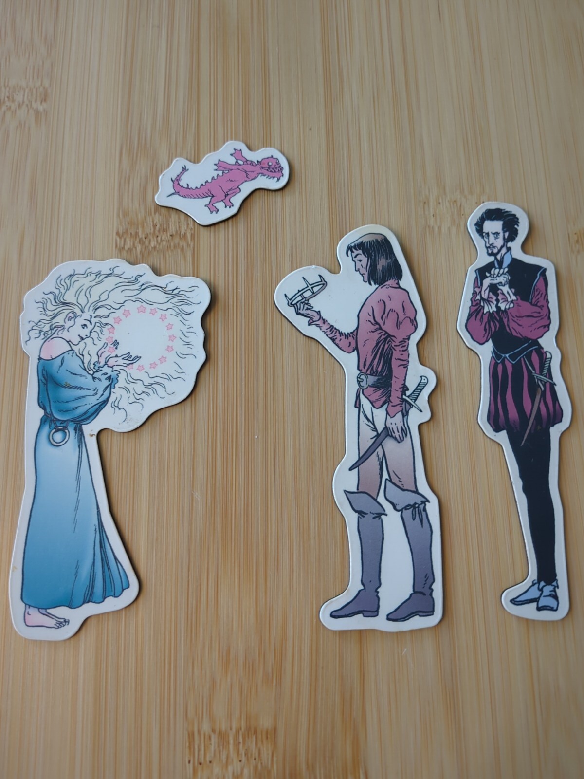 Neil Gaiman STARDUST Magnet Sets 1 + 2 (Graphitti 1998) Entire set included.