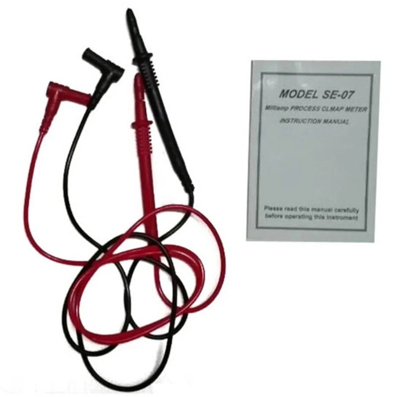 AC/DC Clamp Meter 0.1mA LCD Display with 3999 Counts Auto Zero Adjust SE-07