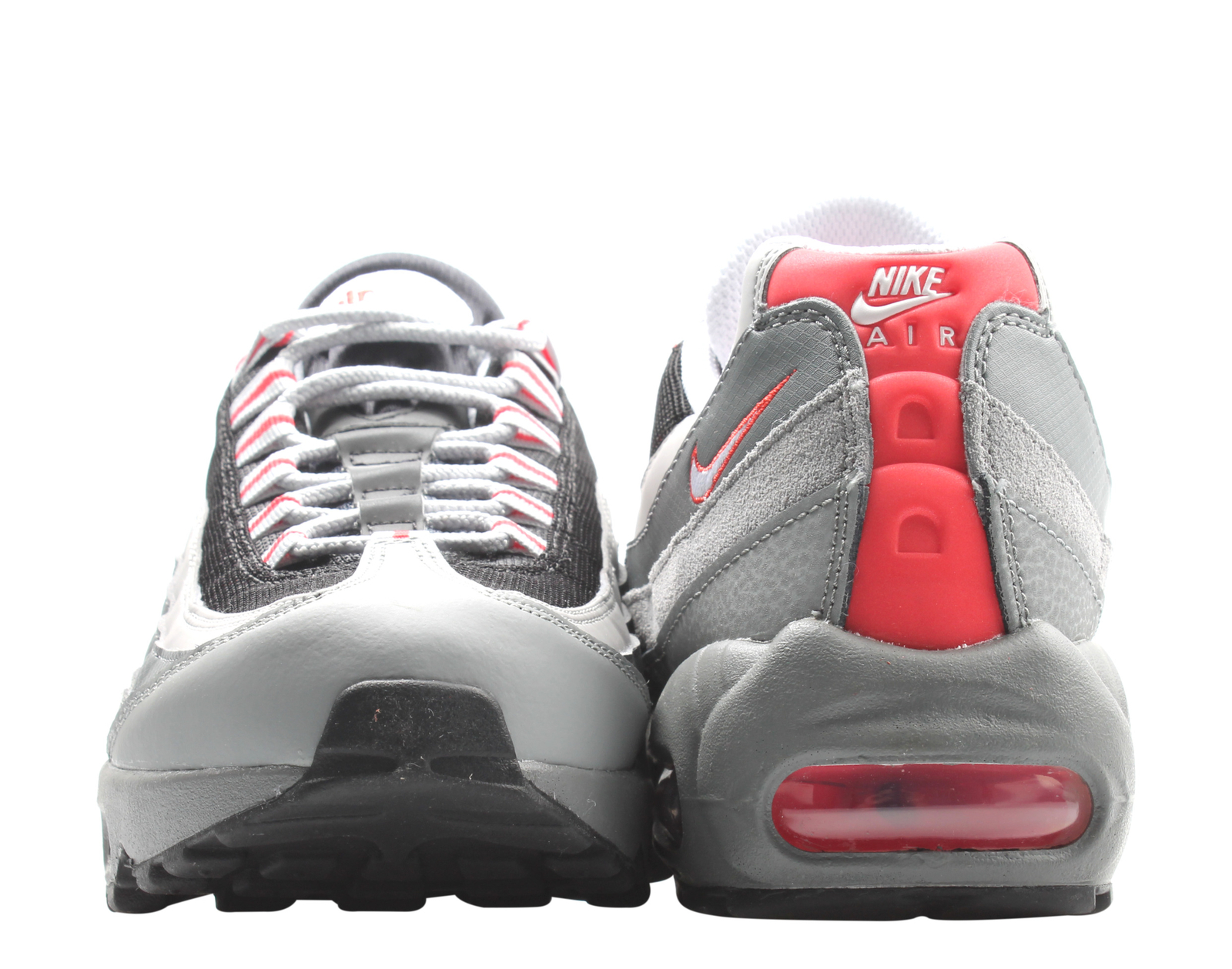 Nike Air Max 95 Essential Grey/Red-White Men's Running Shoes CI3705-600