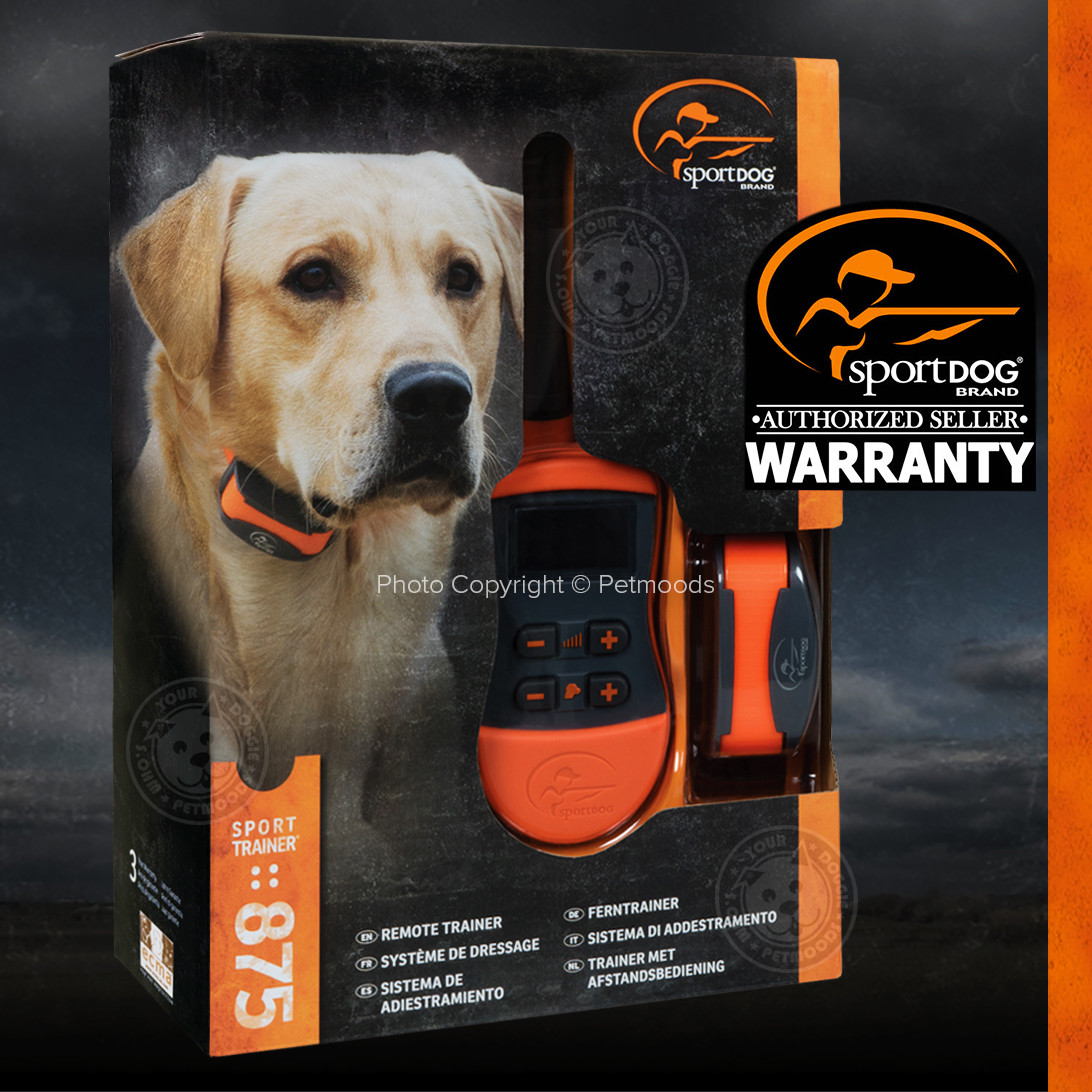 SportDOG SD-875 SportTrainer SD-875E Remote Dog Training Collar Orange 1/2 Mile