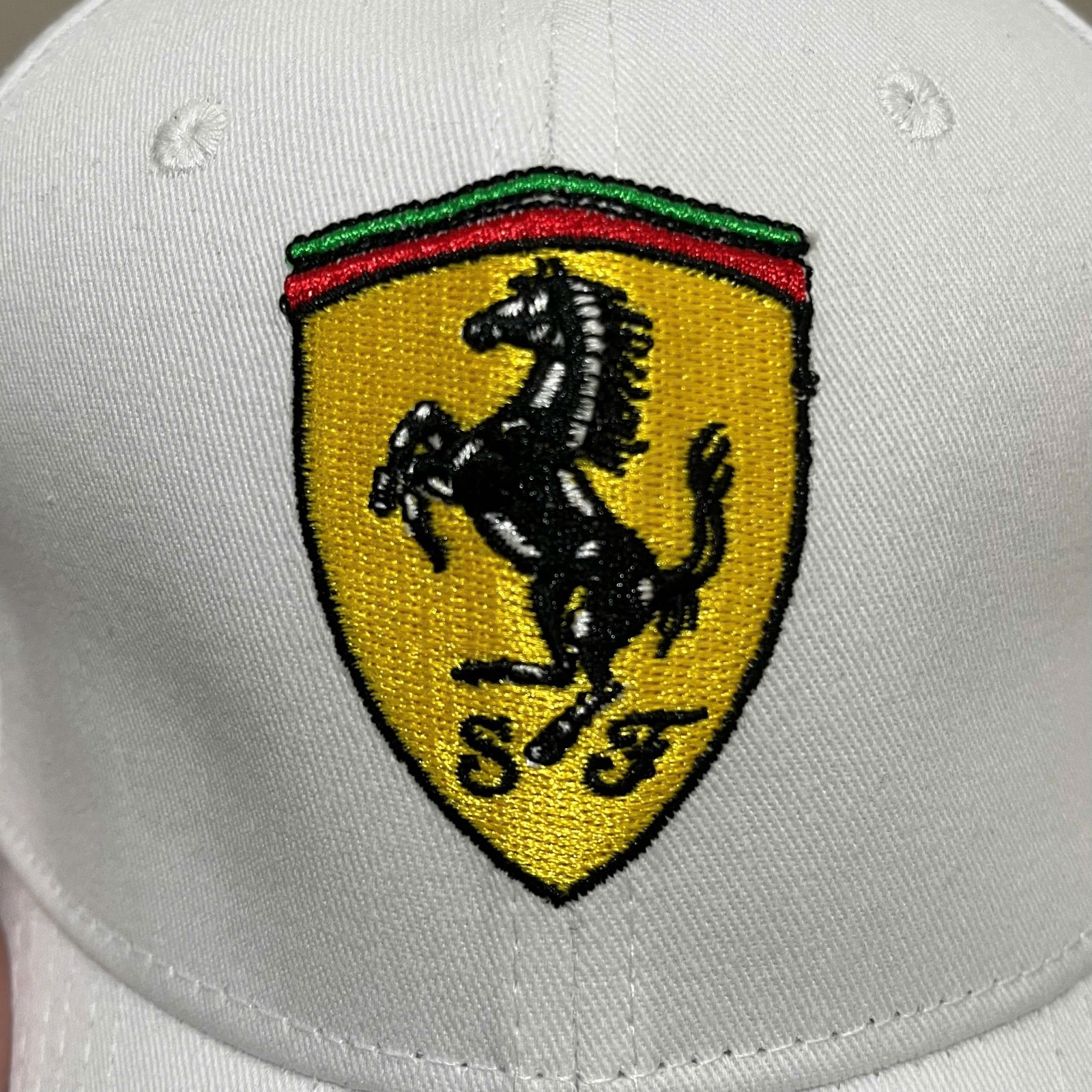 Ferrari Formula 1 Team White Baseball Cap Adjustable Racing Hat New Tags 2026