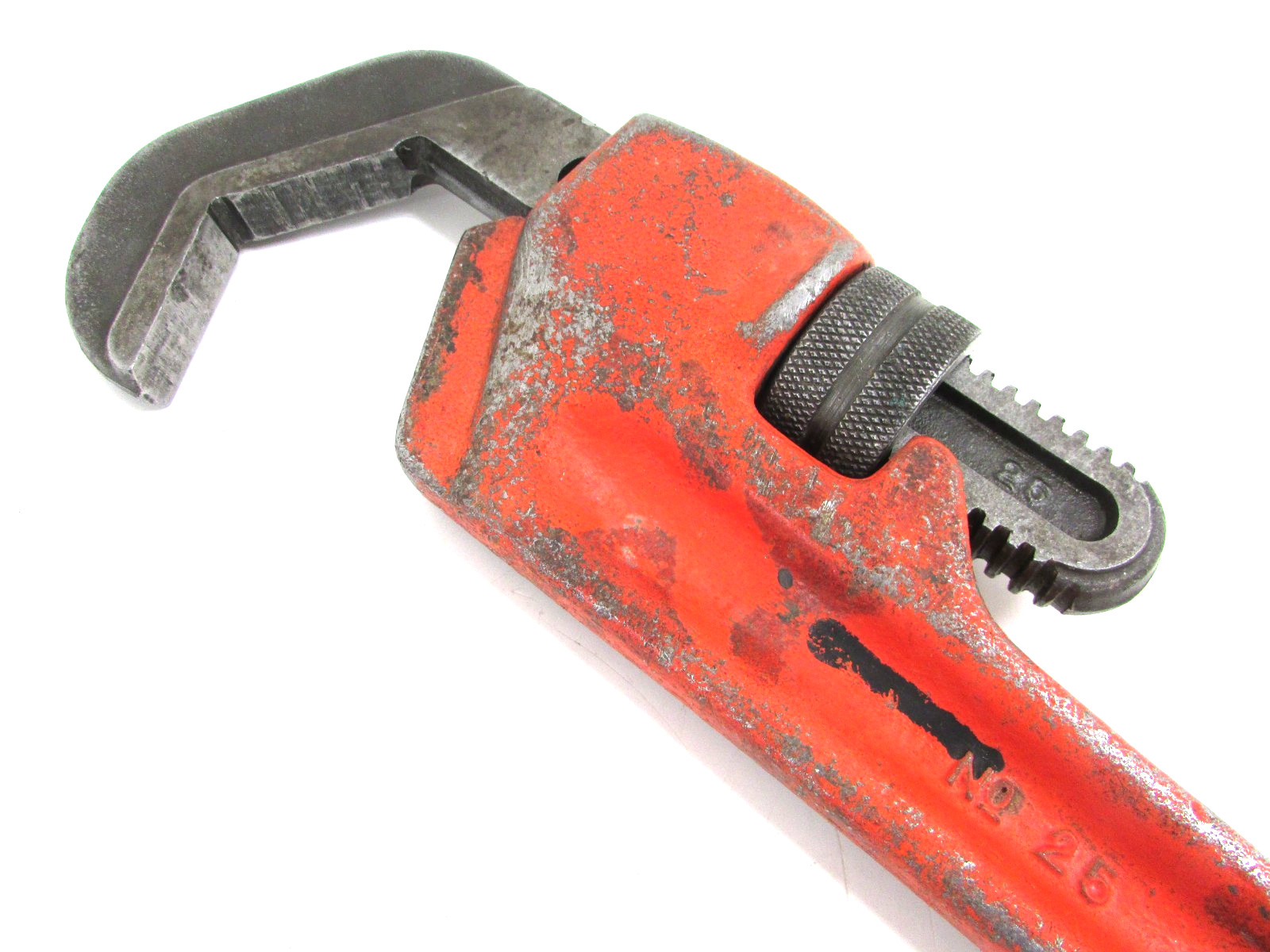 RIDGID TOOLS No. 25 PIPE WRENCH, 1" TO 2" HEX NUT