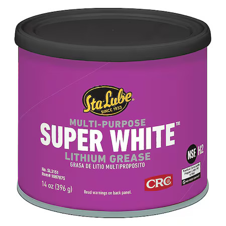 Sta-Lube Sl3151 Grease, 14 Oz., Can, Mineral, White