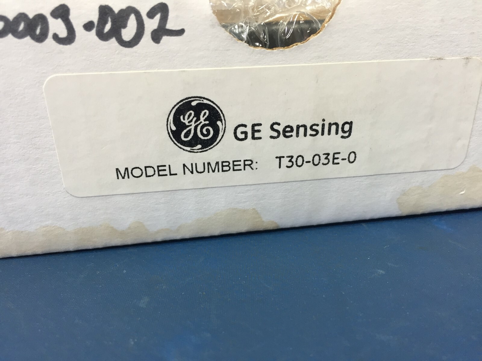 GE SENSING T30-03E-0 PRESSURE TRANSMITTER RANGE 0-0.300