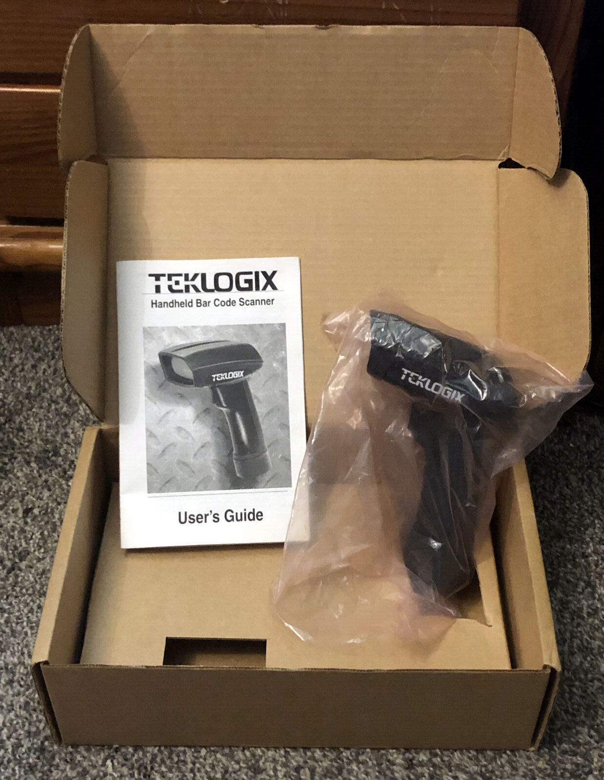 Never Used Psion Teklogix POWERSCAN SR Barcode Scanner