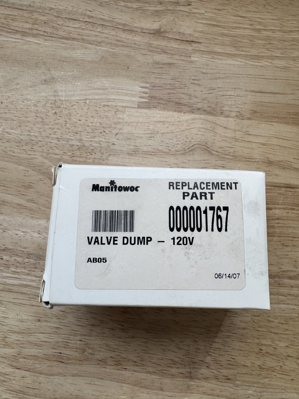 NEW MANITOWOC ICE 000001767 1767 14062 Replacement Water Dump Solenoid Valve