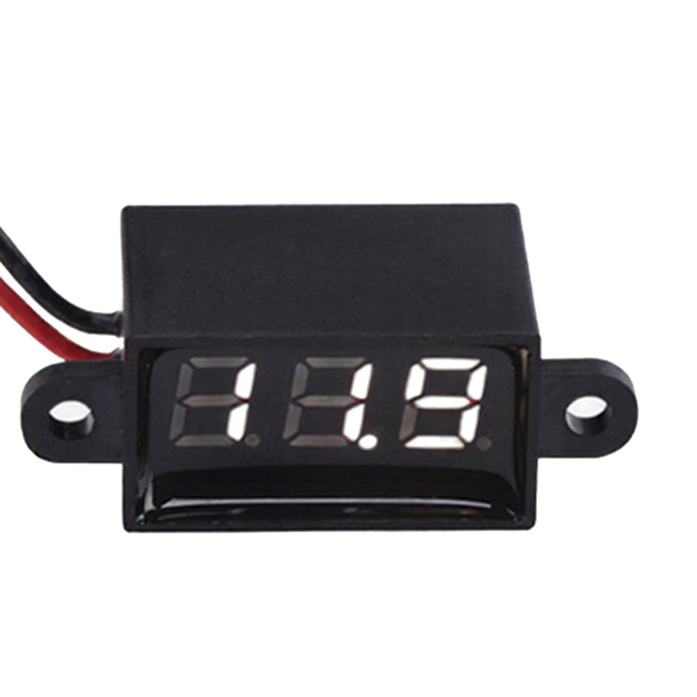 Two Wire For mini Voltmeter Waterproof Digital Display 0 28 Inch DC 3 30V