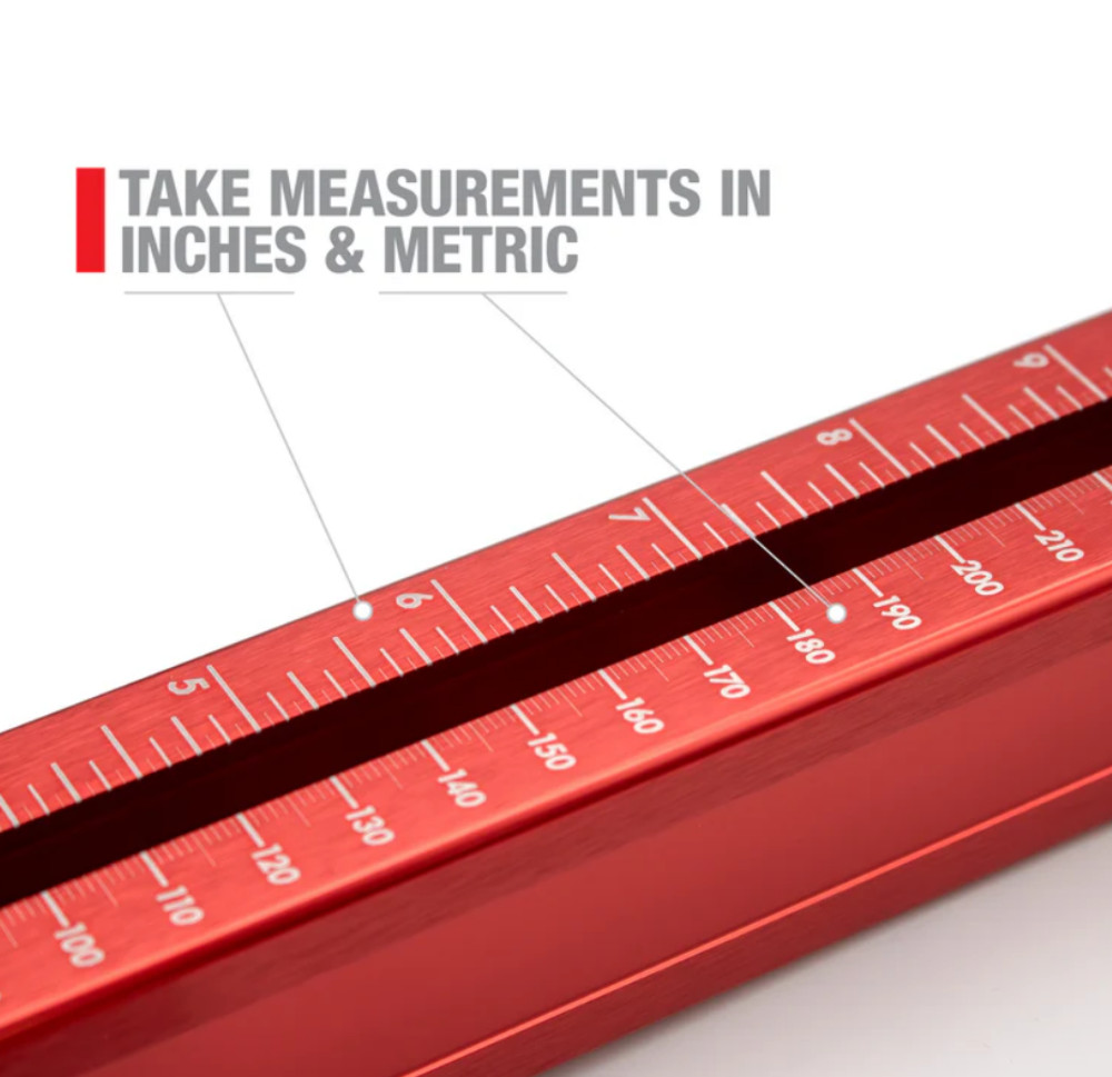 Longacre 78325 Chassis Height Measurement Tool - Long