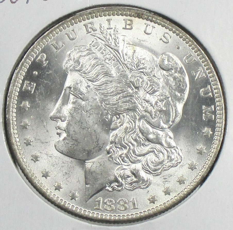 1881-O Morgan Silver Dollar