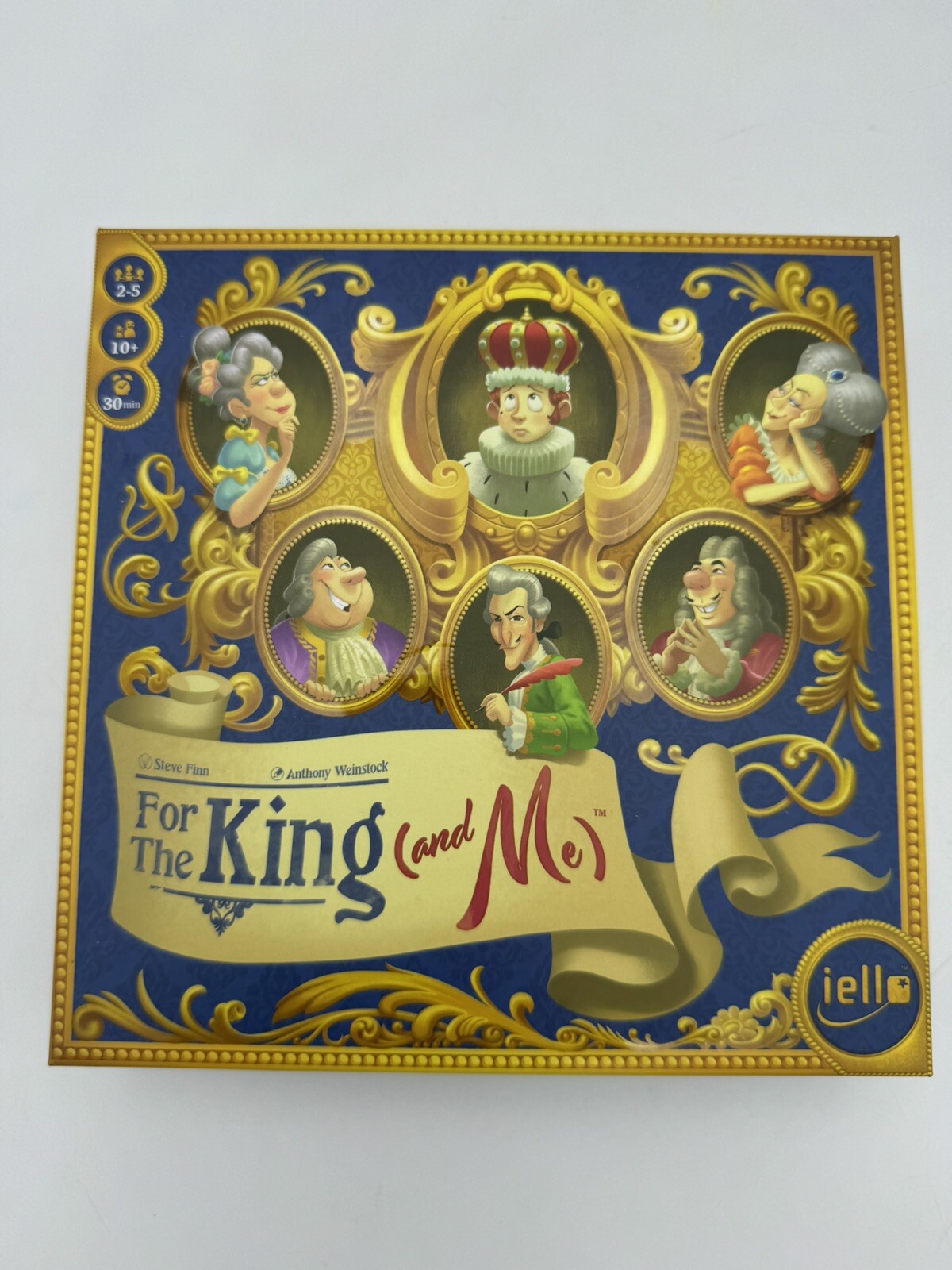 For the King (and Me) Card/Board Strategy Game Mint Condition Complete