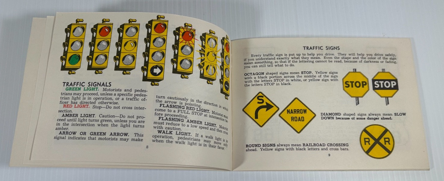 Missouri Drivers Guide Manual Vintage c1952 Excellent Condition