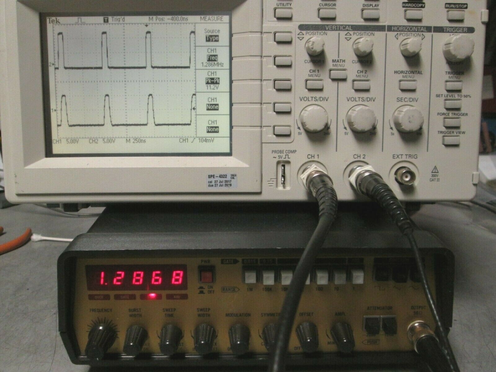 5 MHz Sweep Function Generator Burst, Counter, Modulation B&K Precision 3026