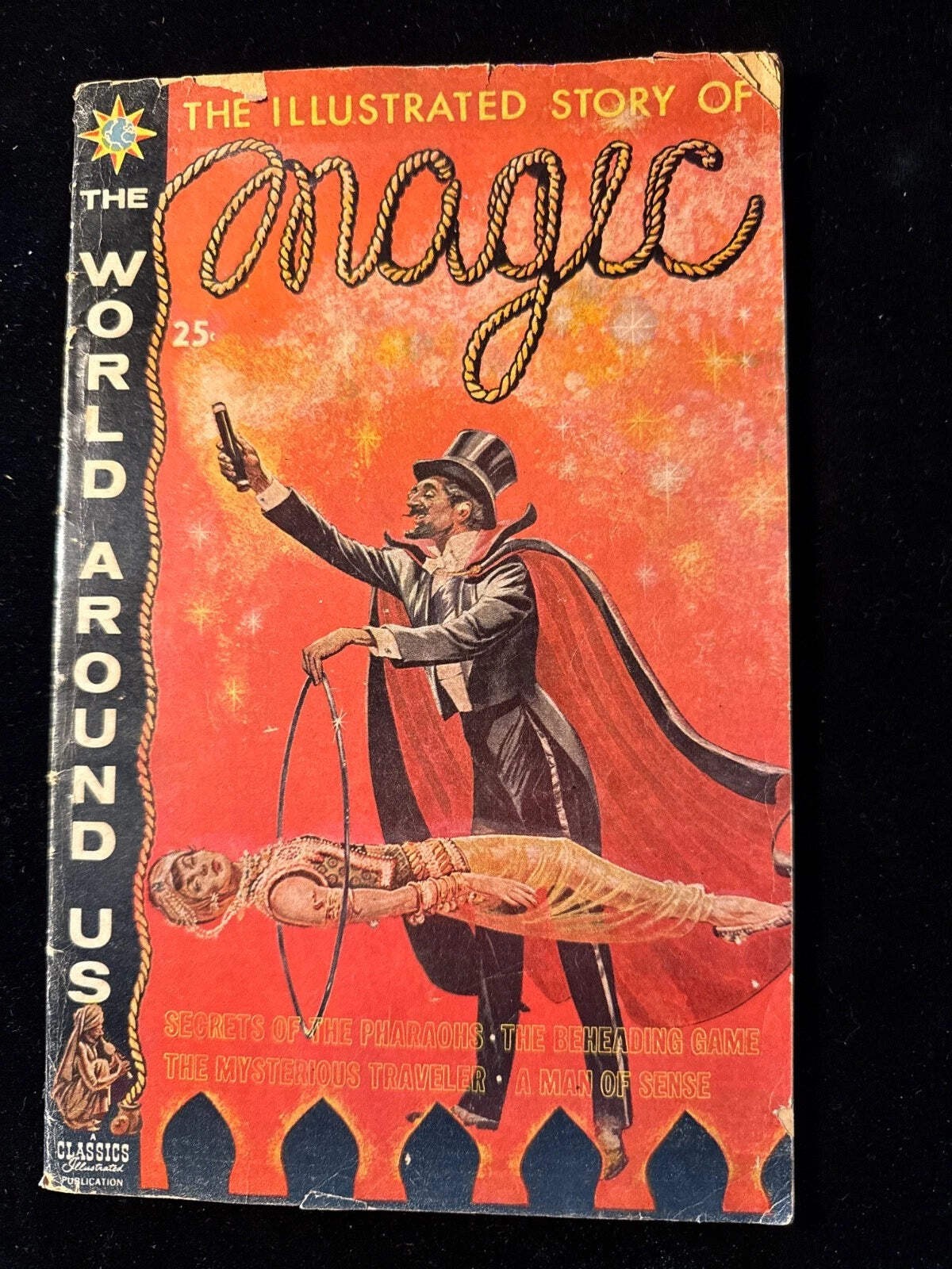 Sept.1960 The World Around Us Comics "The Illustrated Story of Magic" ESTATE