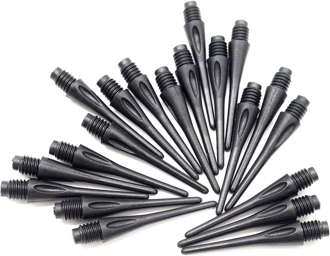 2BA Thread Plastic Tip Dart Points 300 Pack Soft Dart Tips Replacement Dart A...
