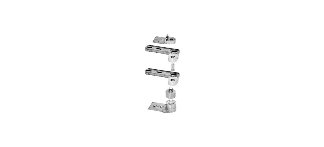 Jackson Offset Pivot Set Aluminum Door Dark Bronze Non Handed