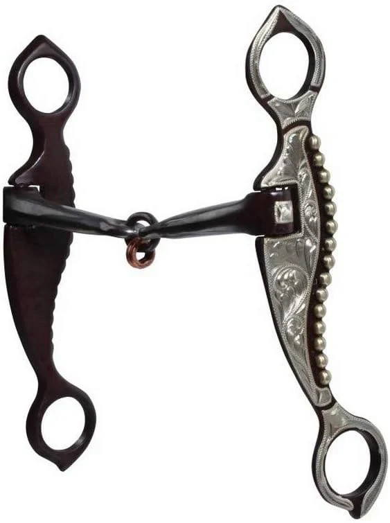 Professional's Choice Bozeman Lifesaver Horse Bit - 5” Sweet Iron Mouth, 7”