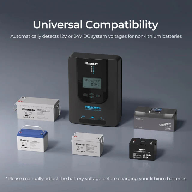 Renogy Rover Li 30A MPPT Solar Charge Controller