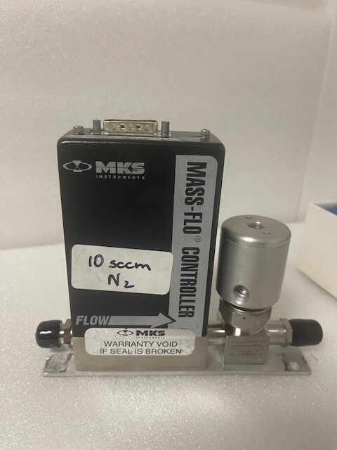 Mass Flow Controller 10 sccm N2 SN 2179A11CR1BV- used