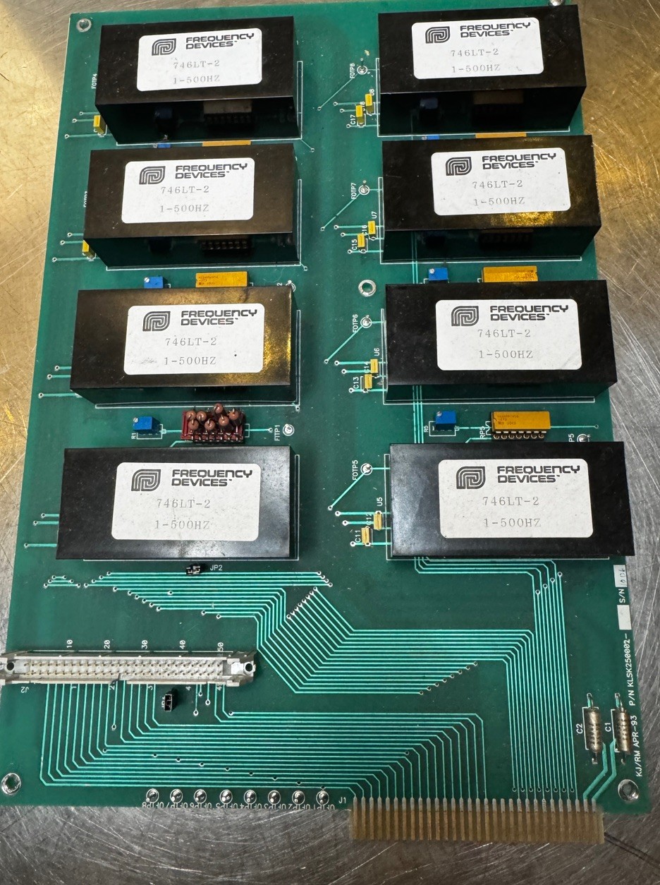 NASA PCB Frequency Devices Board