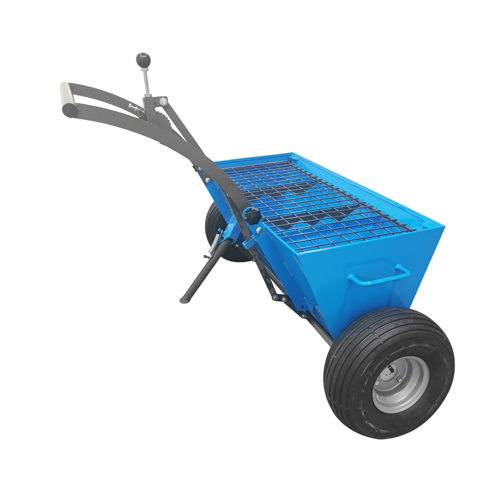 Hand-pushed Corundum Spreader with Large-Capacity Hopper for Floor Construction
