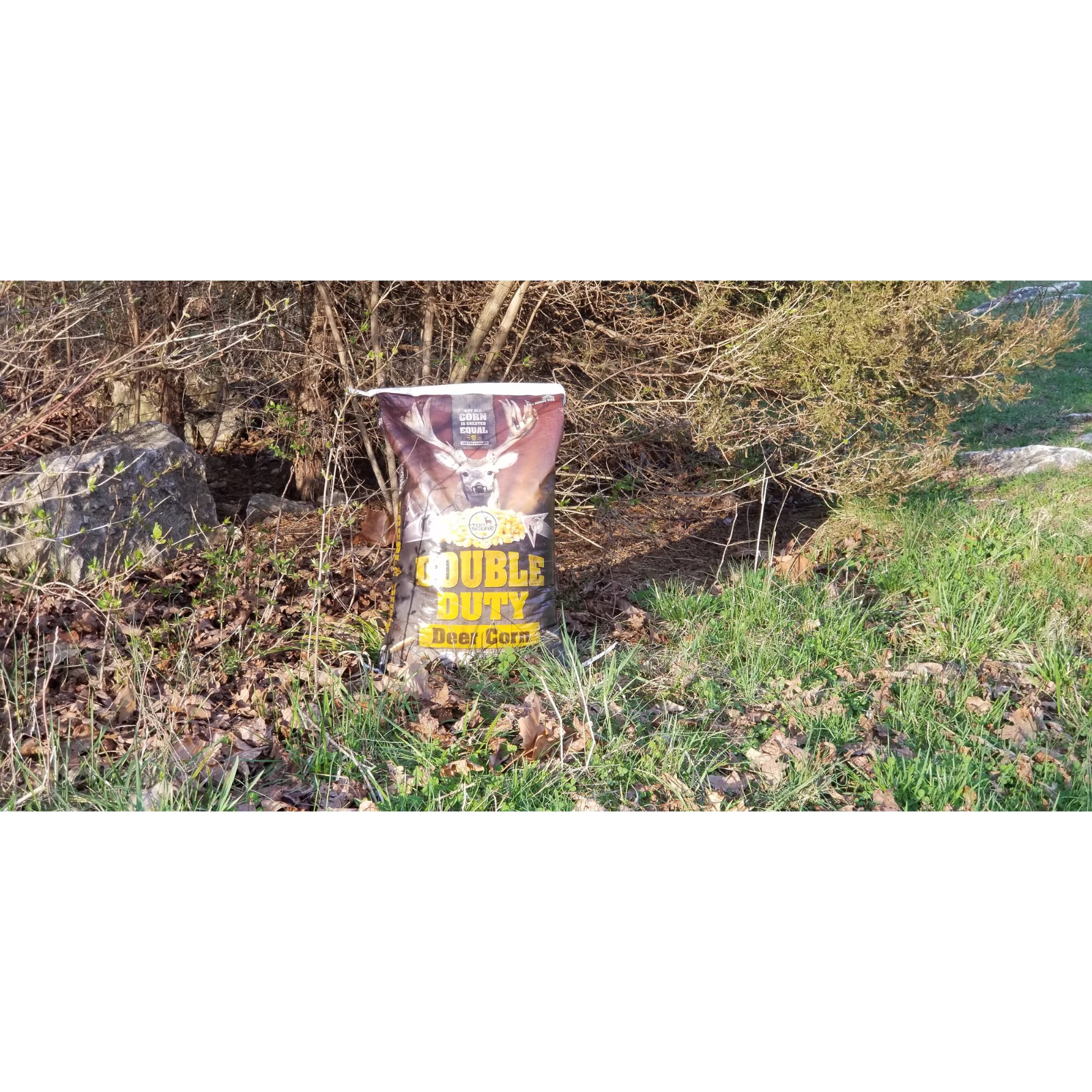 (4 pack) Manna Pro Top Score Double Duty Deer Corn - 35lb