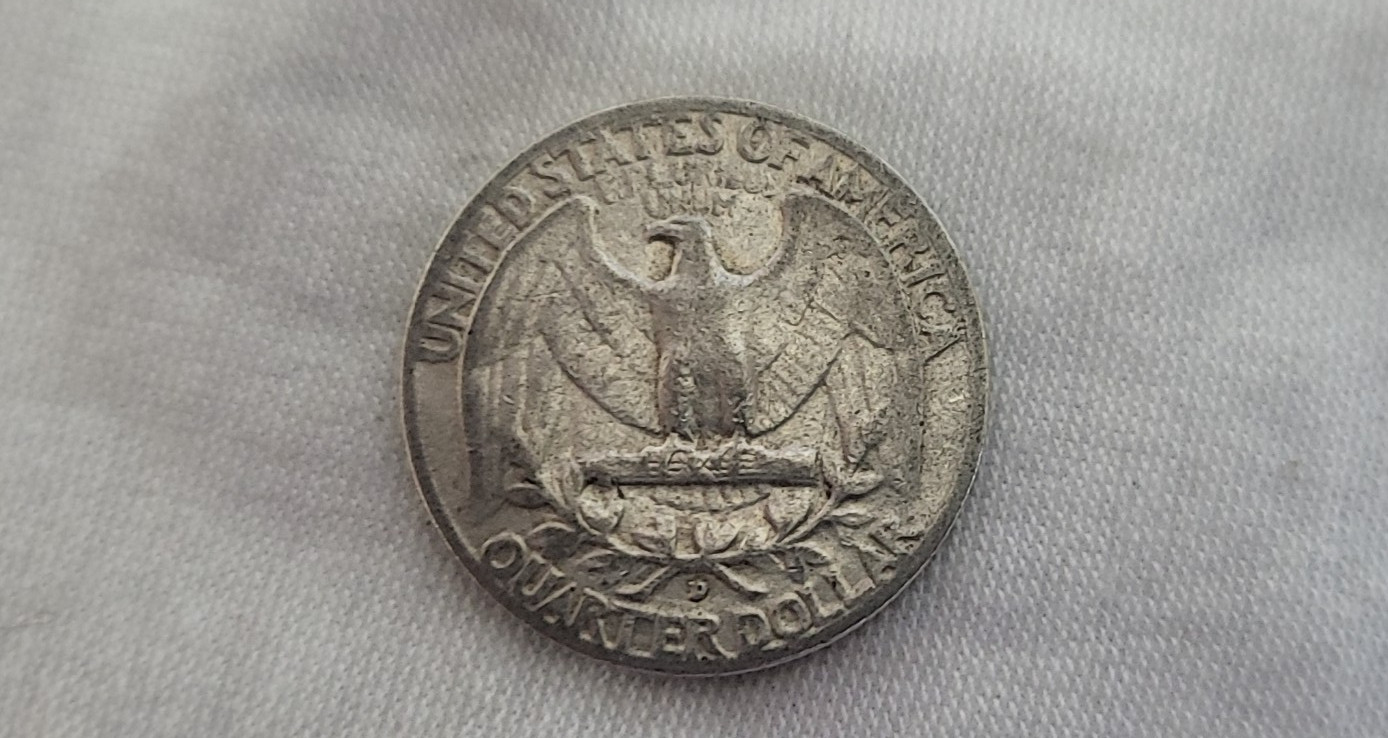 1954 D Washington Quarter in VF Condition