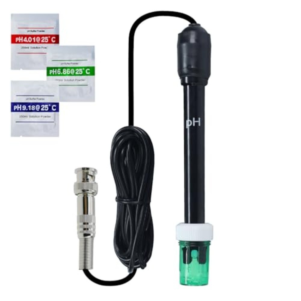 Replaceable For pH Electrode with for bnc Connector for For pH Meters Pools Labs