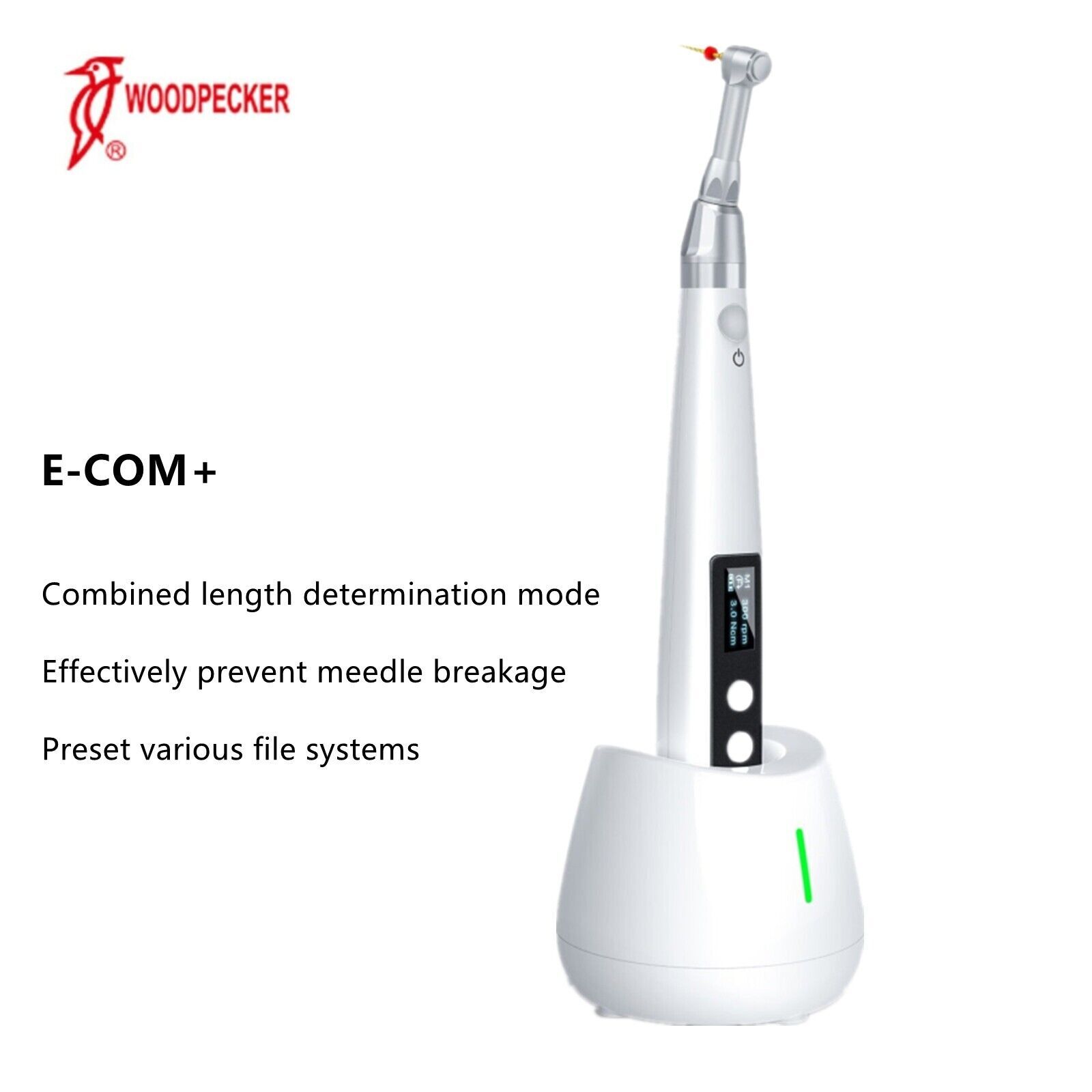 Woodpecker Dental Endo Motor Root Canal 1:1 Reciprocating Contra Angle Handpiece