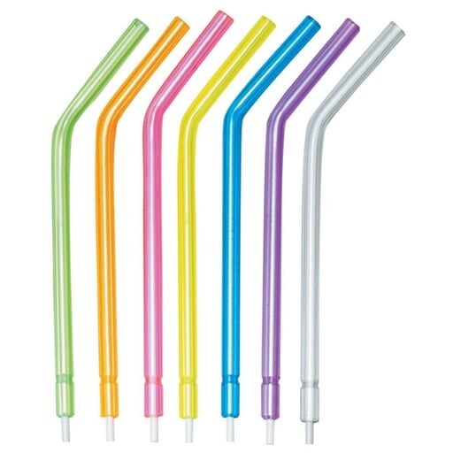 Dental Disposable Air-Water Syringe Tips Assorted Colors 250 pcs/bag