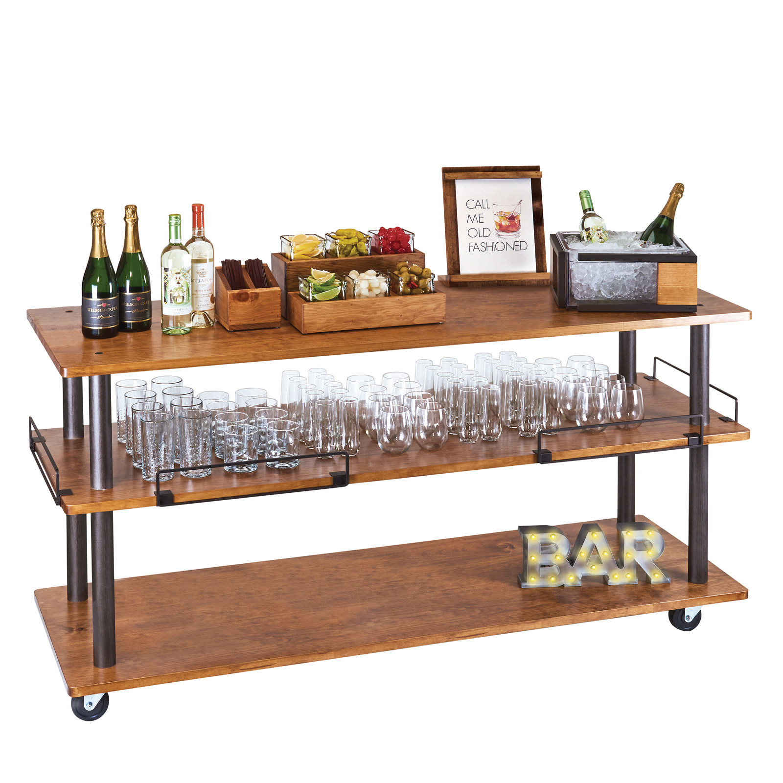 Cal-Mil CalMil 3698484 Sierra UBuild Cart