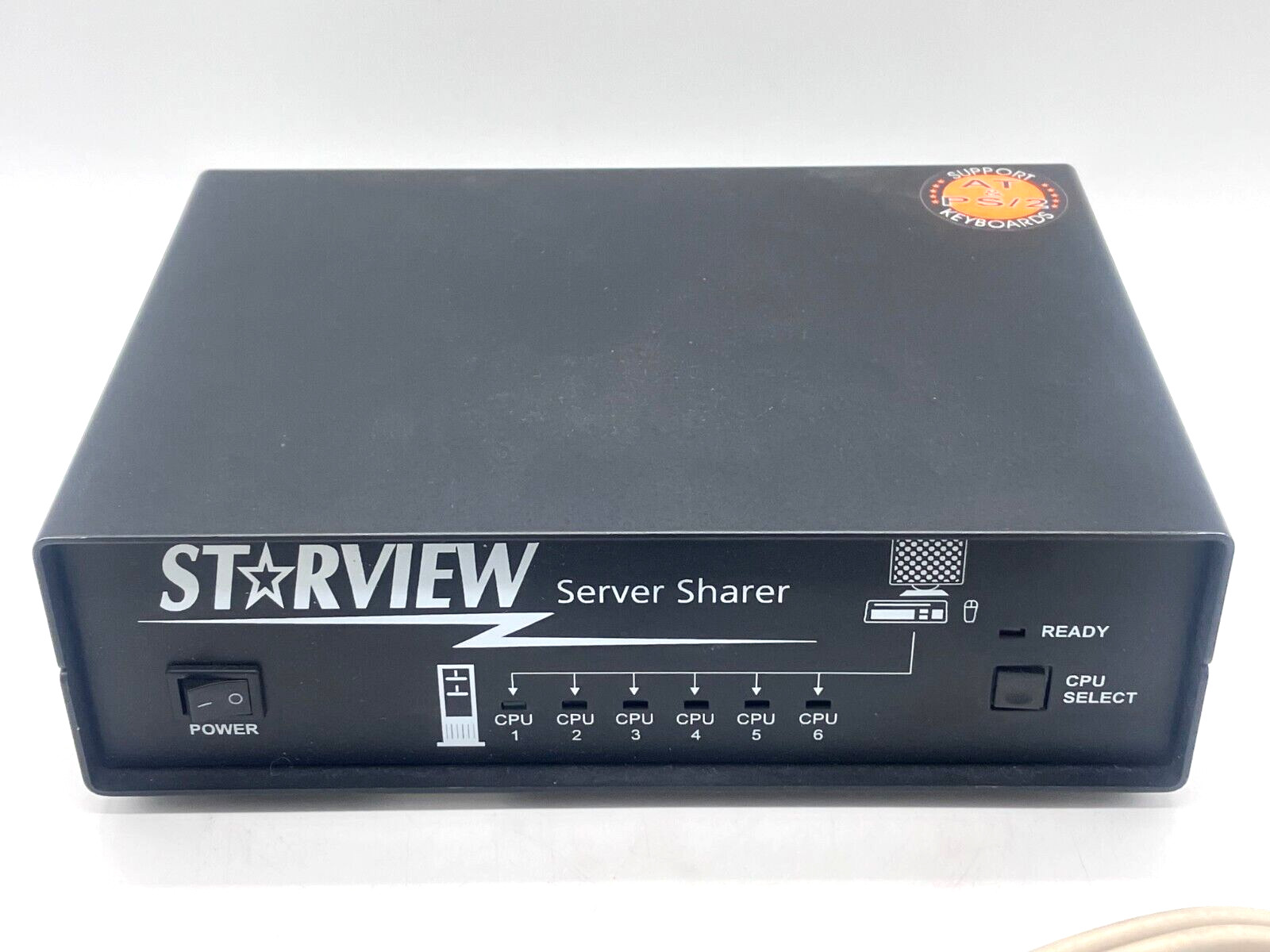 Starview Server Sharer 6 Port Personal Server Shaver Switch