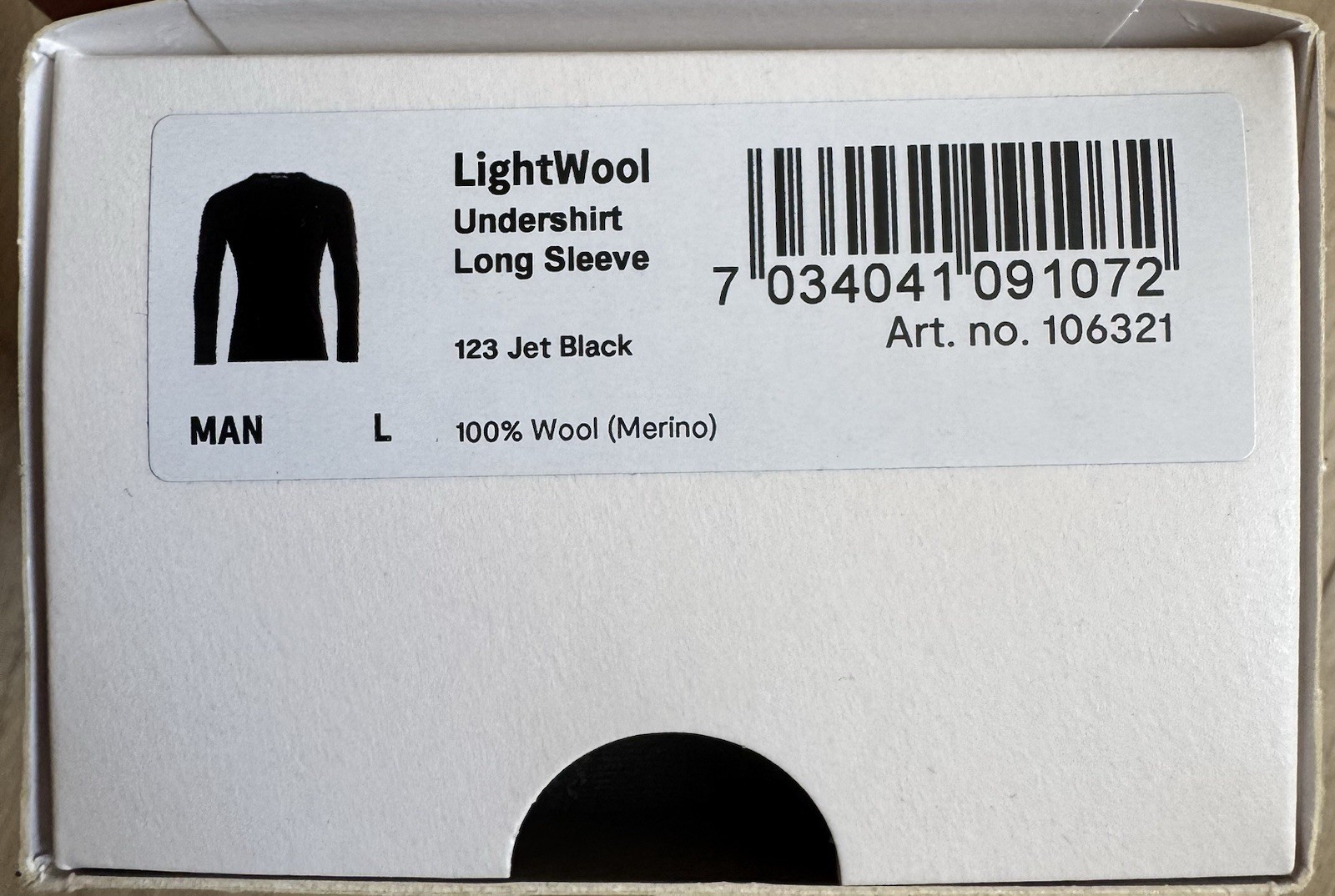 Aclima LightWool Undershirt (L)