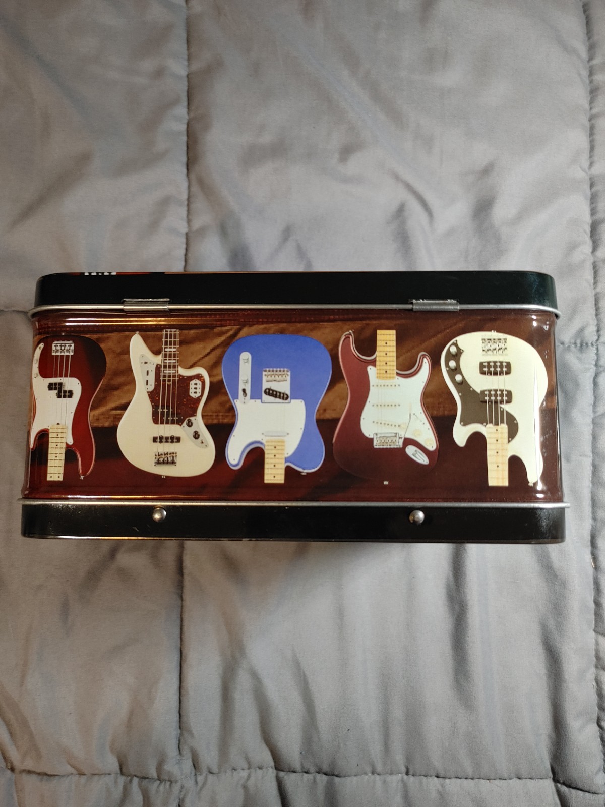 2016 Fender The American Standard Lunchbox Guitars With Ibanez Tuner And Picks