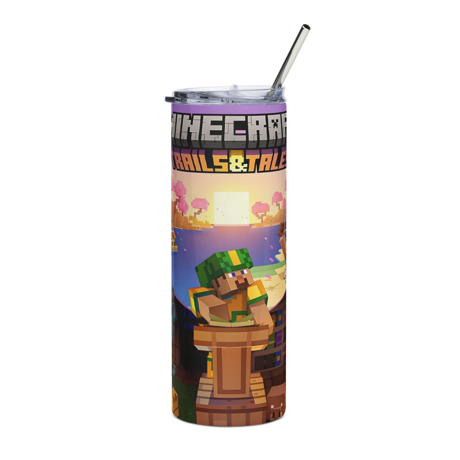 Sunset Storytime Stainless steel tumbler