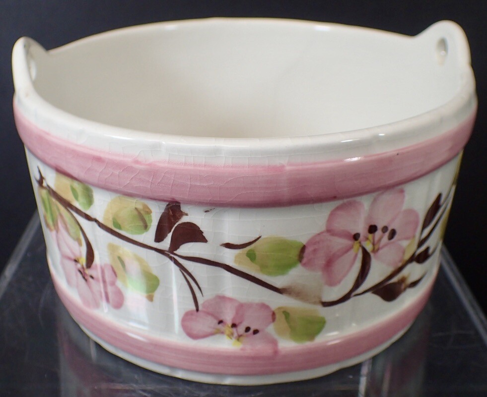 Vintage FTD Planter 1980 SECLA Cherry Blossom Design Portugal lot #14