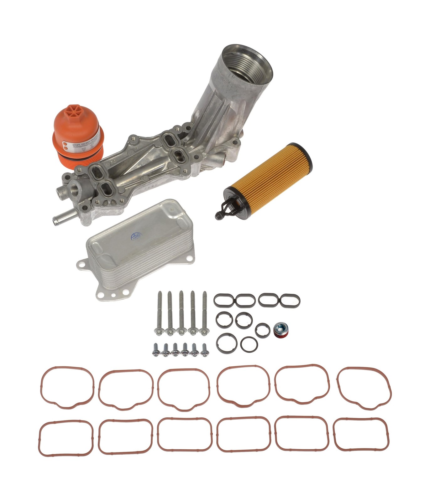Dorman 926-959 Patented Upgraded Aluminum Engine Oil Filter Housing with Oil ...