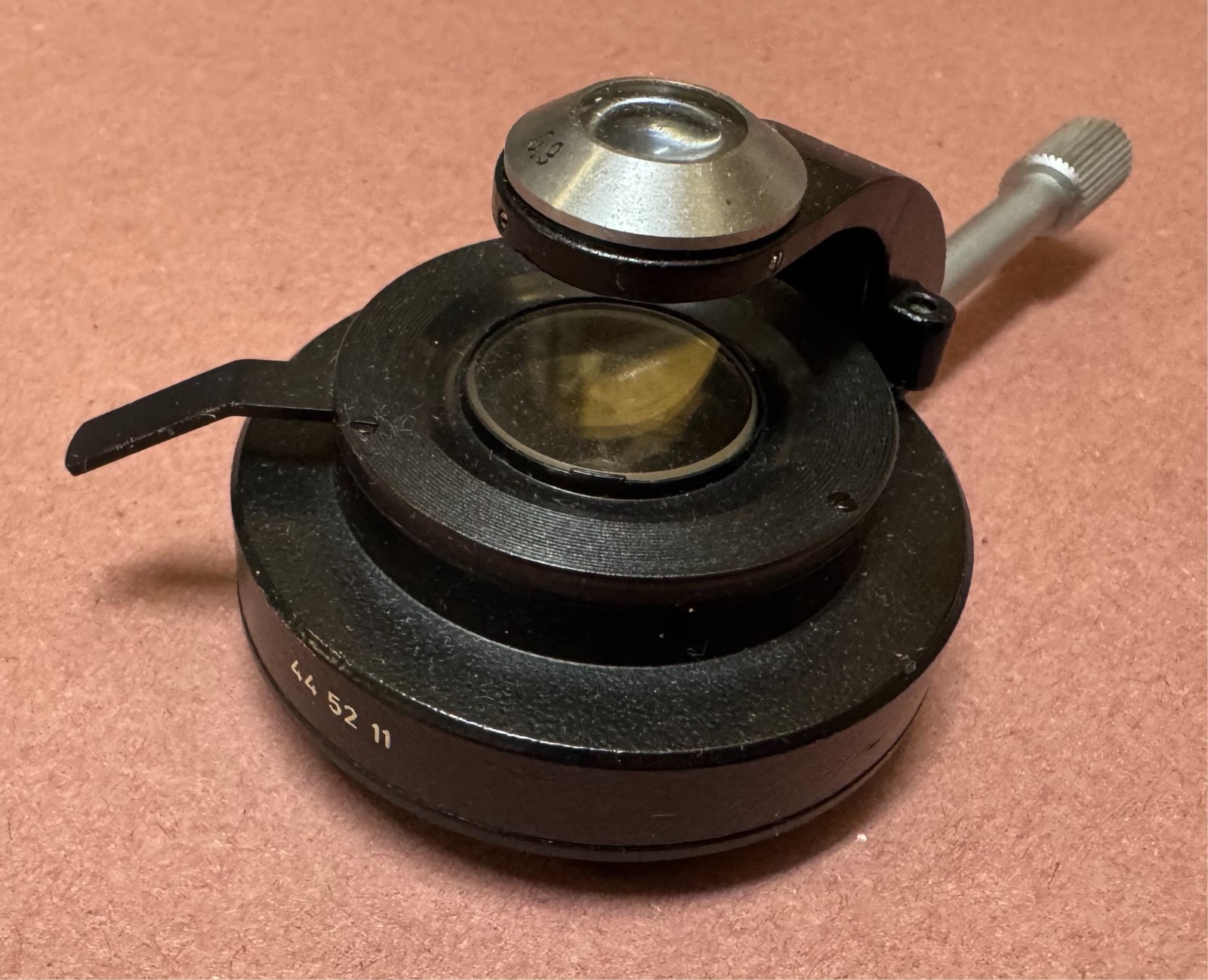 Zeiss 0.9x Microscope Swing Out Condenser with Aperture 445211