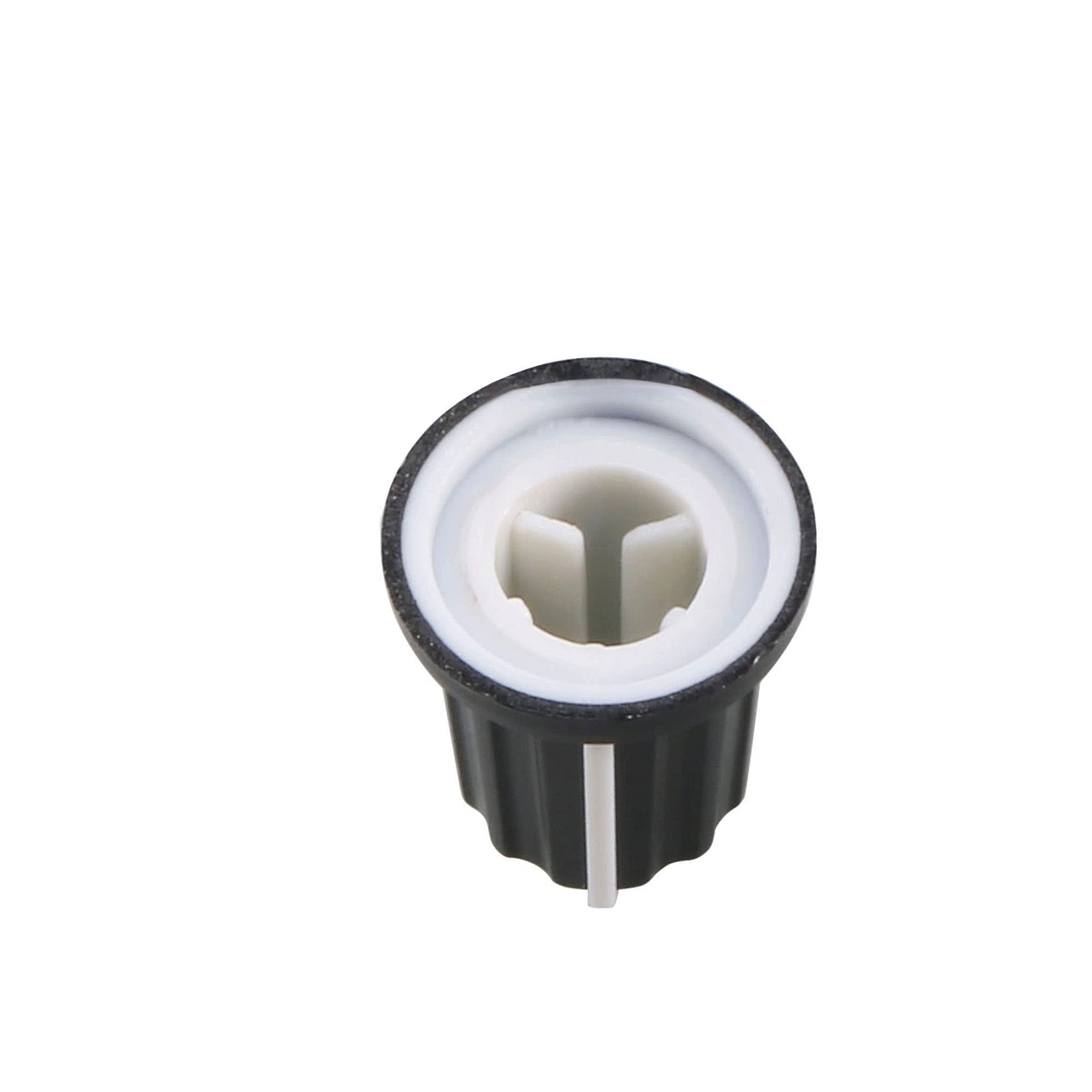 5pcs 6mm Potentiometer Control Knobs For Electric Guitar Volume Tone Knobs Black