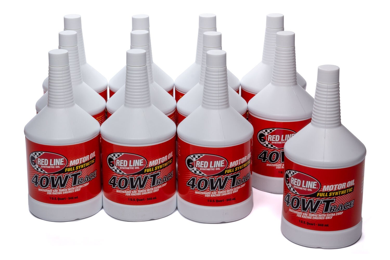 Redline 10424 Race Motor Oil 15W-40 Full Synthetic Case of 12 Quarts