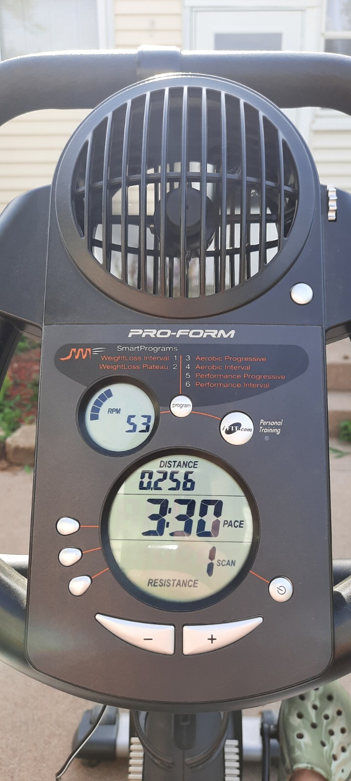 proform exercise bike 55