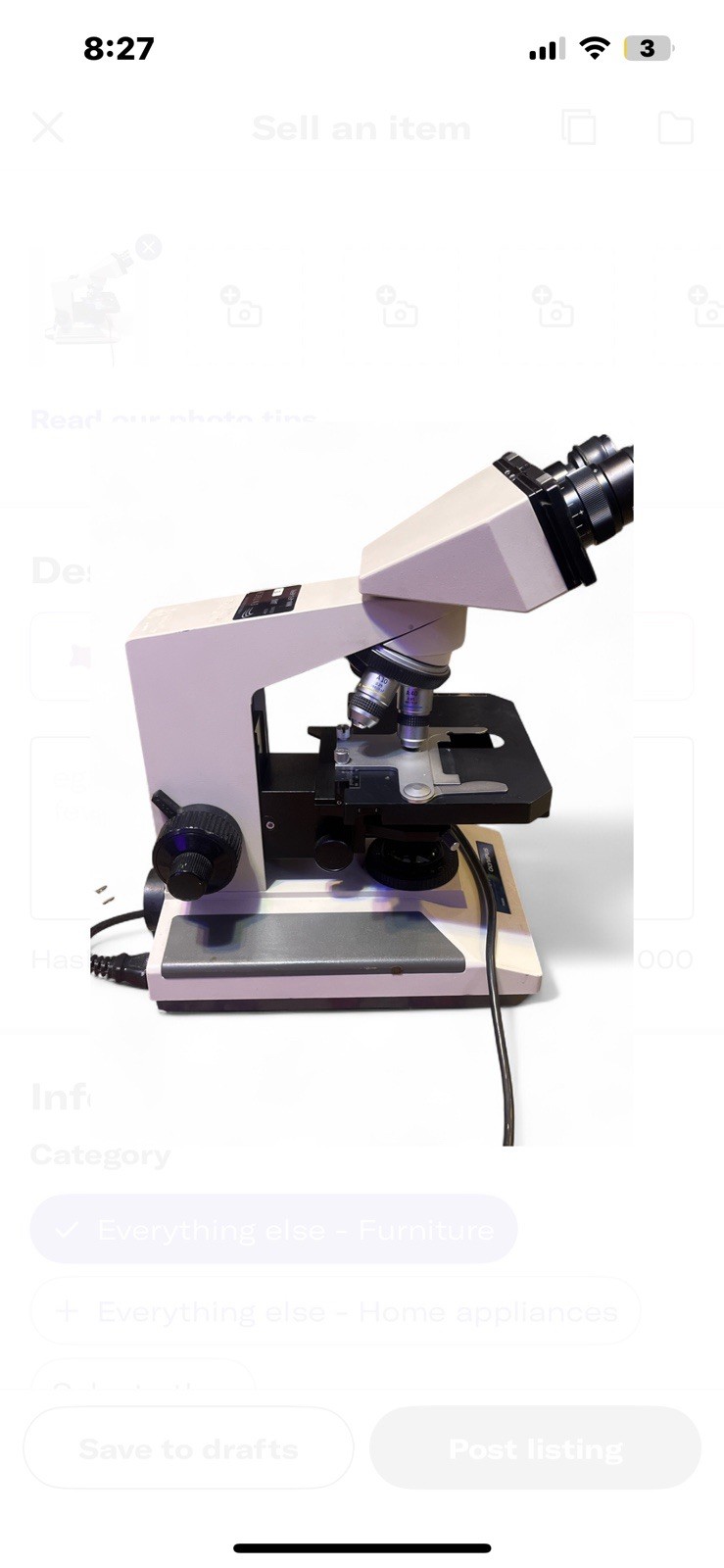 Olympus BH-2 BH2 BHTU Binocular Microscope with 2 Eyepieces and 3 Objectives