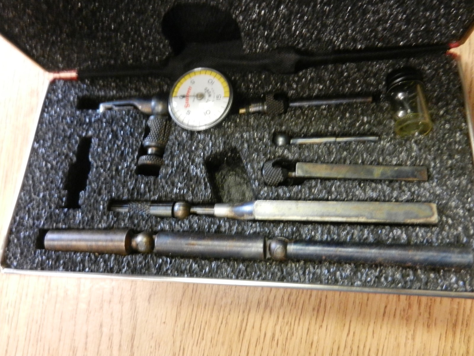 Starrett Last Word Dial Test Indicator Set 711GCSZ Used