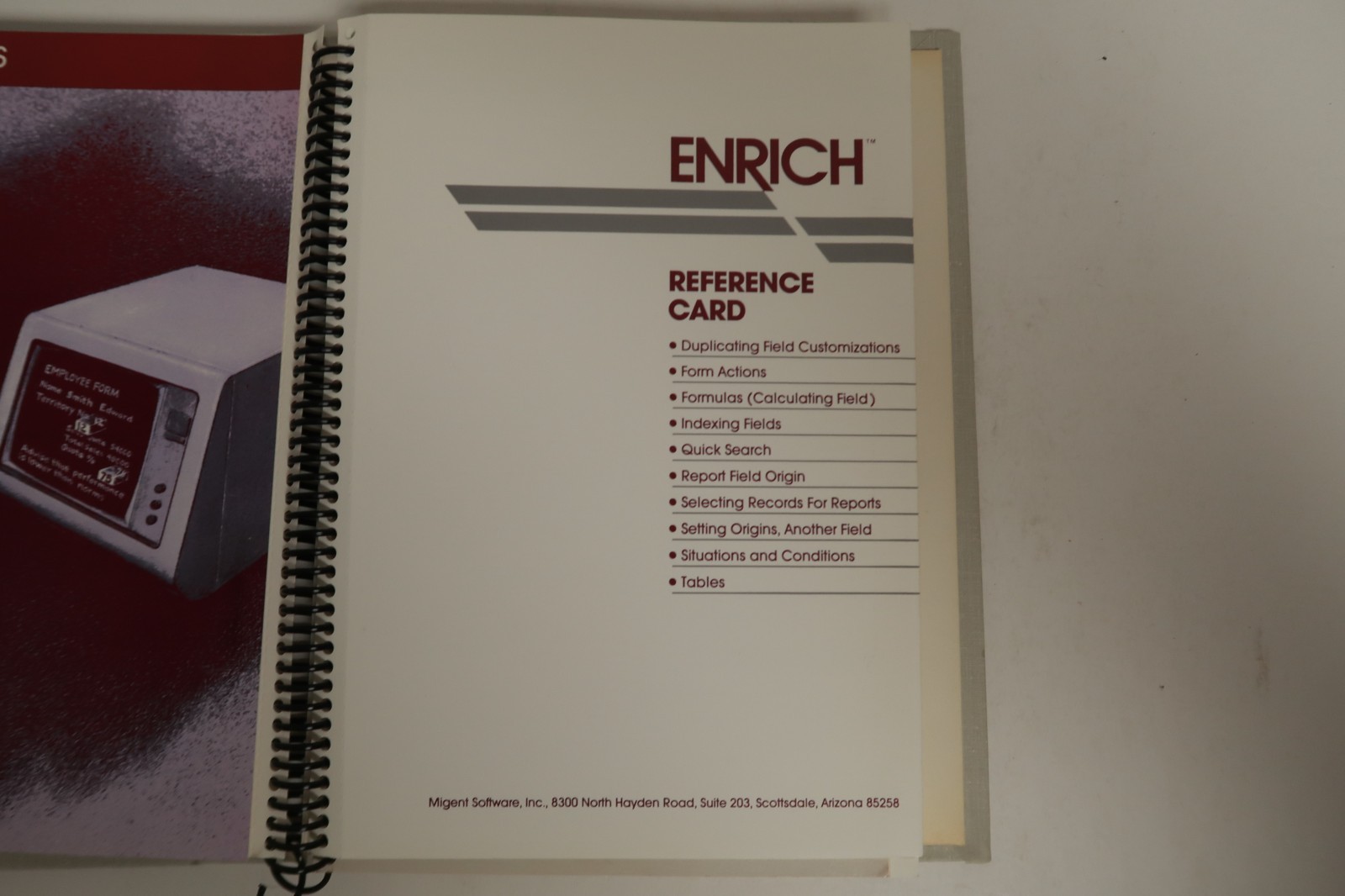 Enrich The Methods Expert Migent PC Computer Program Floppy Discs 1985 & Manuals