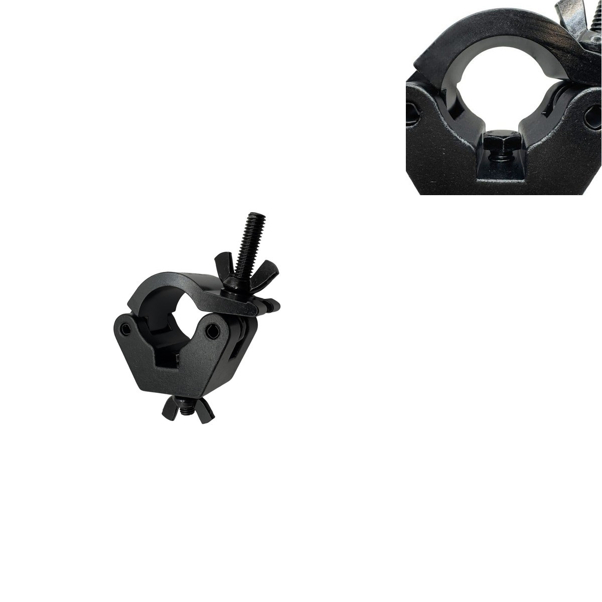 Odyssey 2" Wide Coupler Fits 2" Tube 1650 lb Load Capacity Black