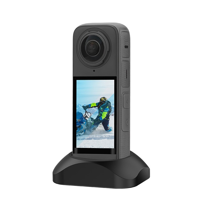 Silicone Stand Base Solid Foundation For Insta360 X4 Sports Camera Accessories