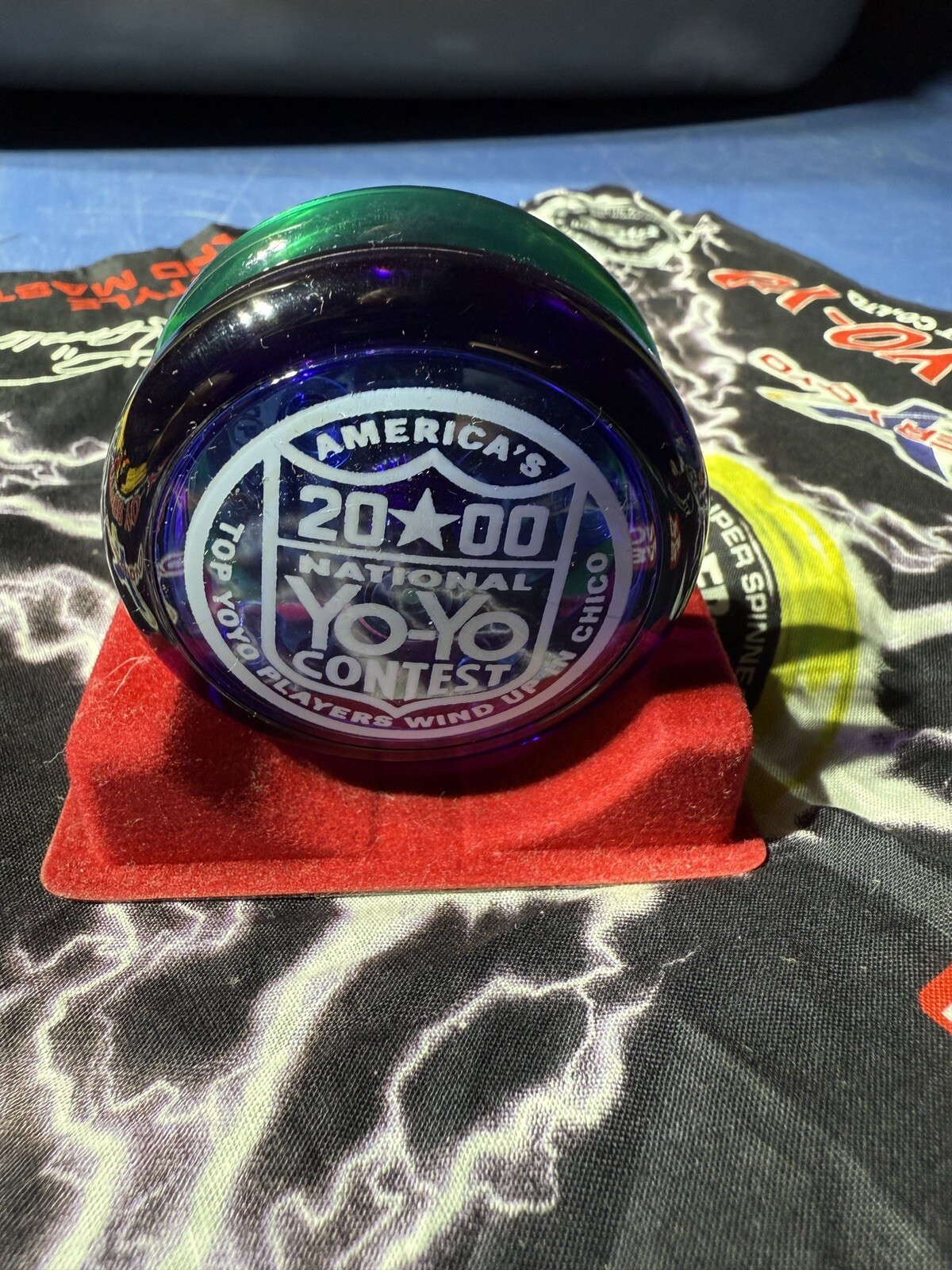 Yomega Raider 2000 NATIONAL YOYO CONTEST Americas Top Players Green & Purple
