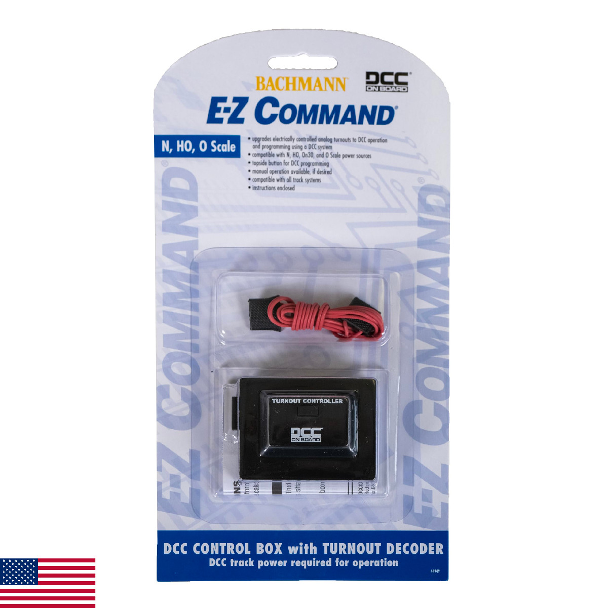 Bachmann Trains - DCC Control Box with Turnout DECODER - HO Scale