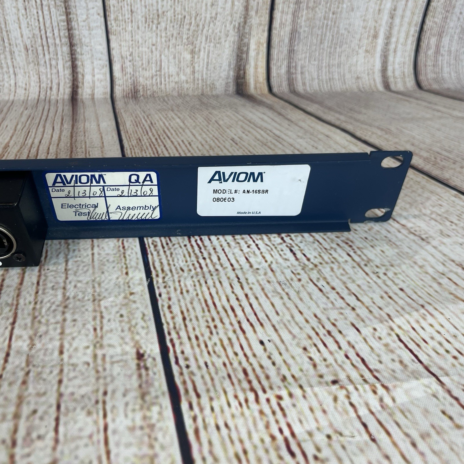 Aviom AN-16SBR A Net-System Bridge Blue Mountable