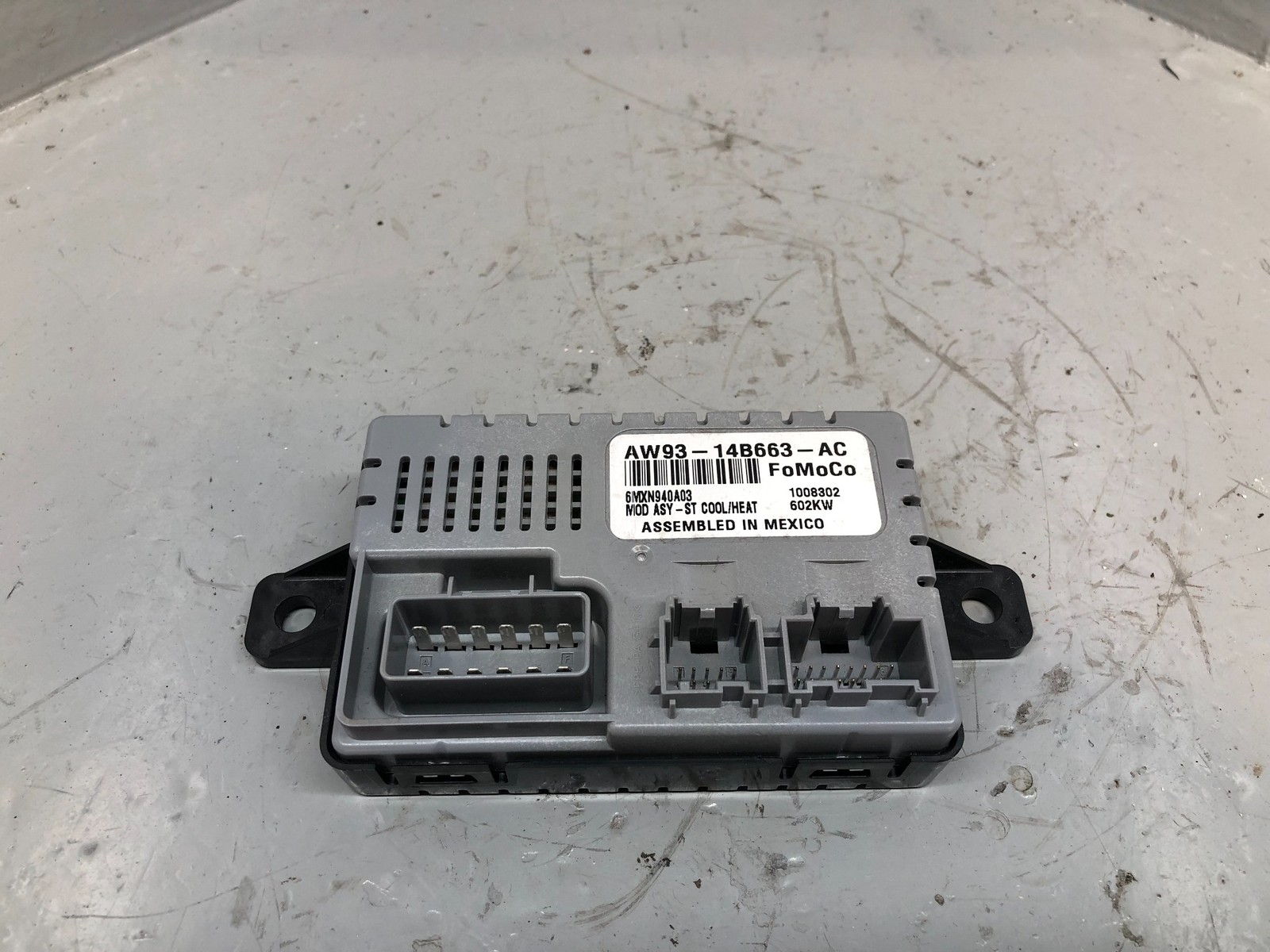 Range Rover L322 Heated Seat Control Module AW93-14B663-AC 2010 to 2013